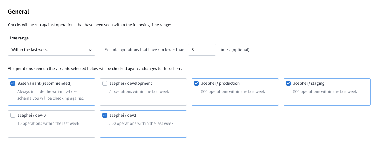 Check configuration page in Apollo Studio